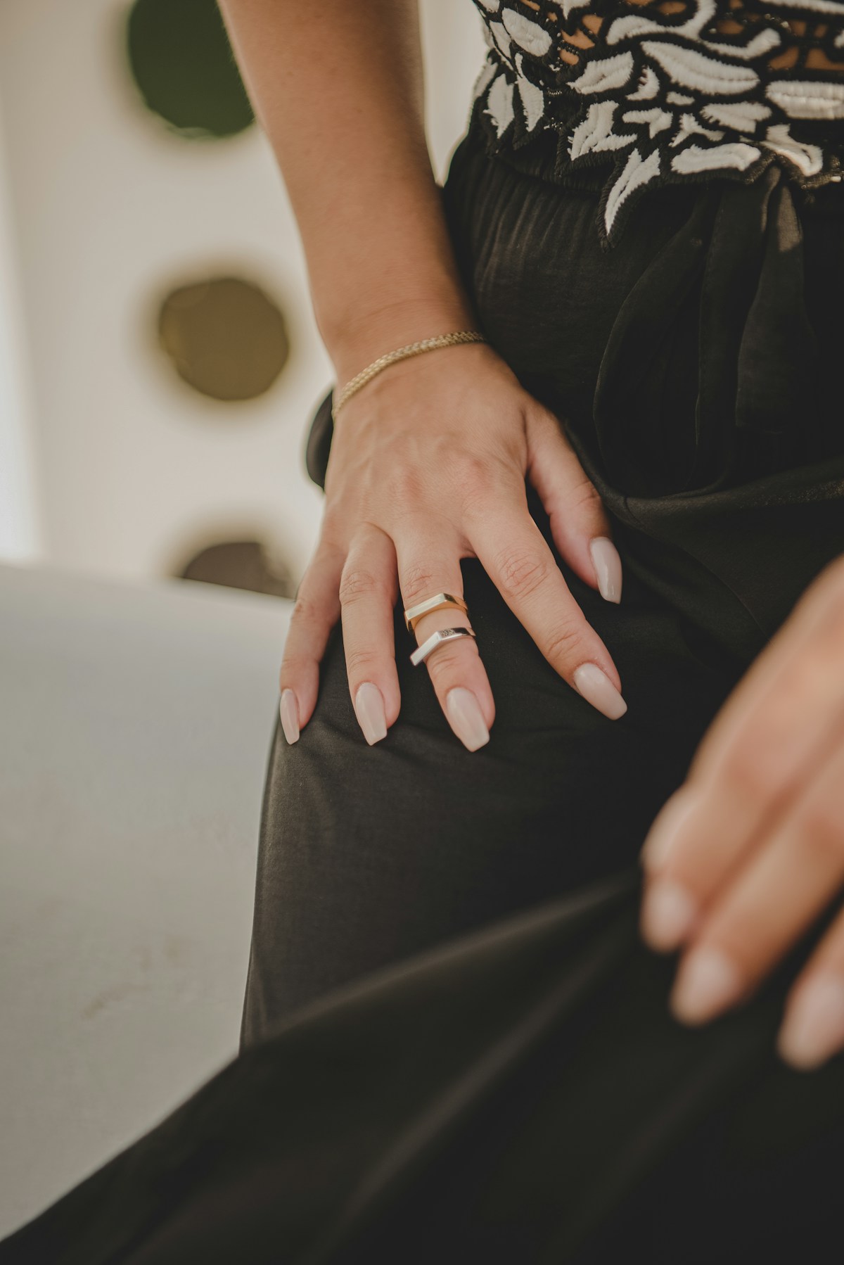 プラチナとゴールドの結婚指輪